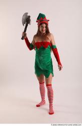 VERONIKA STANDING POSE WITH AX